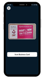 Business Card Scanner Screenshot